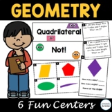 Geometry 3rd Grade Math Centers 