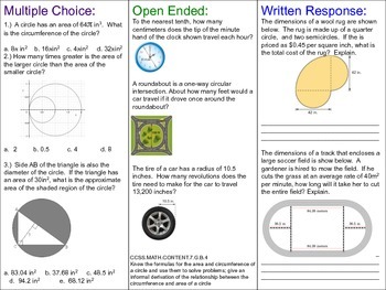 Geometry 7th Grade Math Differentiated Review by Math Maker | TpT