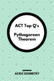 Geometry ACT Prep - Top 75 Problems with Pythagorean Theorem