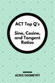 Geometry ACT Prep - Top 90 Problems with Sine, Cosine, and