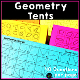 Geometry Activities (Worksheet Alternative) - Geometry Math Tents