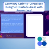 Geometry Activity- Cereal Box Designer (Surface Area), pap