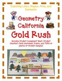 Geometry ART|GOLD RUSH|Lines, Shapes, Area, Perimeter|Dist