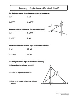 my homework lesson 5 measure angles