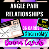 Geometry Angle Pair Relationships using DIGITAL SELF CHECK