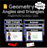 Geometry Angles and Triangles Digital and Printable- Dista