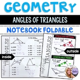 Geometry - Angles of Triangles - Interior Angle Sum and Ex