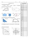 Geometry Area/Perimeter Test 7th grade