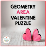 Geometry Area Valentine's Puzzle