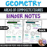 Geometry - Area of Composite Figures and Shaded Regions Bi