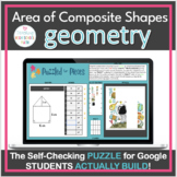 Geometry Area of Composite Shapes Google Sheets Puzzled to Pieces