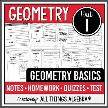 unit 1 geometry basics homework 2 pdf answer key