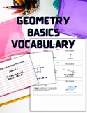 Geometry Basics Vocabulary
