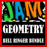 Geometry Bell Ringer Packet Bundle (Complete School Year) 