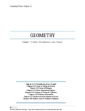 Geometry Big Ideas aligned student notes - Chapter 11