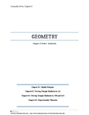 Geometry "Big Ideas" aligned student notes- Chapter 8