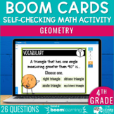 Geometry Boom Cards | 4th Grade Digital Math Review Test P