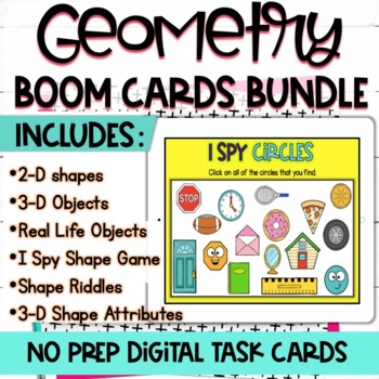 Preview of Geometry Boom Cards
