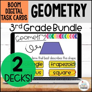 Preview of Geometry Boom Cards