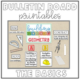 Geometry Bulletin Board Printables: Tools of Geometry