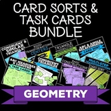 Geometry Bundle: Card Sorts and Task Cards