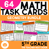 5th Grade Geometry Bundle Task Cards Geometry Math Centers
