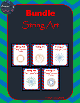 Preview of Geometry Bundle: String Art