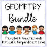 Geometry Bundle - Triangles, Quadrilaterals, and more