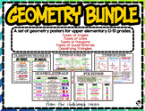 Geometry Bundle: Upper Elementary (English & Español)