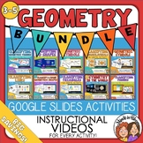 Geometry Bundle of Google Slides Digital Activities