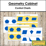 Montessori Geometry Cabinet Control Charts - Primary Geometry