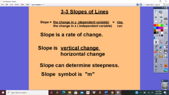 Preview of Geometry Ch 3: Parallel & Perpendicular Lines - Activinspire Flipcharts