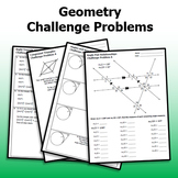16 Geometry Challenge Problems