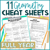 Geometry Cheat Sheet Bundle