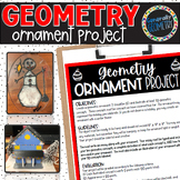 Geometry Christmas Ornament Project | EDITABLE