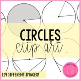Geometry Circles Clipart - For Middle and High School Math
