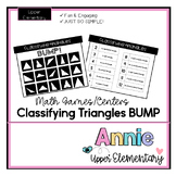 Geometry Classifying Triangles BUMP Center Game Activity -