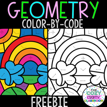 Preview of Geometry Color by Code FREEBIE