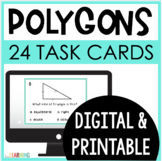 Classifying Polygons Task Cards: Print and Digital for Goo