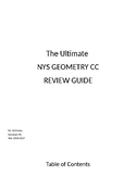 Geometry Common Core Regents Survival Book