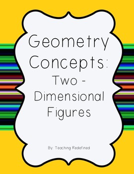 Preview of Geometry Concepts: 2D Figures