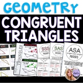 Geometry - Congruent Triangles Bundle - Chapter 4