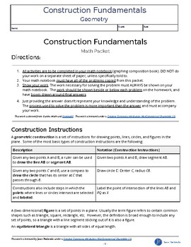 Preview of Geometry Construction Fundamentals