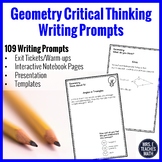 Geometry Writing in Math Prompts