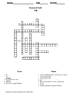 Geometry Crossword Puzzle: Trig by My Geometry World TpT