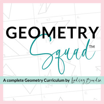 Preview of Geometry Curriculum