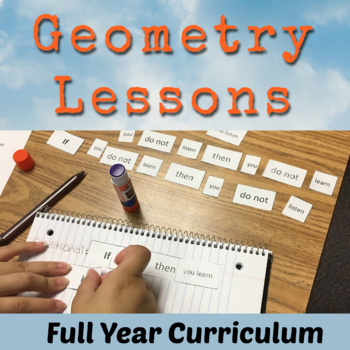 Preview of Geometry Curriculum - Lessons for High School