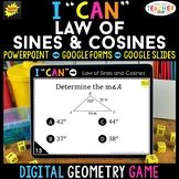Geometry DIGITAL Game | Law of Sines & Cosines | Distance 