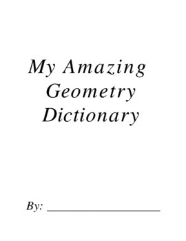 Preview of Geometry Dictionary
