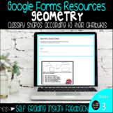 Geometry Digital Google Forms Distance Learning